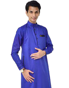 Jubah Hajj Othman Eksklusif (Royal Blue)